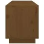 Mueble de TV madera maciza de pino marrón miel 105x34x40 cm de vidaXL, Muebles TV - Ref: Foro24-818223, Precio: 58,78 €, Desc...
