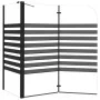 Mampara de baño a rayas vidrio templado 120x68x130 cm de vidaXL, Puertas de ducha - Ref: Foro24-151863, Precio: 232,88 €, Des...