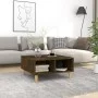 Engineered wood smoked oak coffee table 60x60x30 cm by vidaXL, Coffee table - Ref: Foro24-813164, Price: 37,52 €, Discount: %