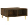 Engineered wood smoked oak coffee table 60x60x30 cm by vidaXL, Coffee table - Ref: Foro24-813164, Price: 38,34 €, Discount: %