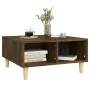 Engineered wood smoked oak coffee table 60x60x30 cm by vidaXL, Coffee table - Ref: Foro24-813164, Price: 37,52 €, Discount: %