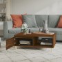 Engineered wood coffee table in brown oak, 90x60x35 cm by vidaXL, Coffee table - Ref: Foro24-813172, Price: 66,49 €, Discount: %