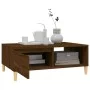 Engineered wood coffee table in brown oak, 90x60x35 cm by vidaXL, Coffee table - Ref: Foro24-813172, Price: 56,82 €, Discount: %