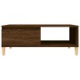 Engineered wood coffee table in brown oak, 90x60x35 cm by vidaXL, Coffee table - Ref: Foro24-813172, Price: 66,49 €, Discount: %