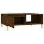 Engineered wood coffee table in brown oak, 90x60x35 cm by vidaXL, Coffee table - Ref: Foro24-813172, Price: 66,49 €, Discount: %