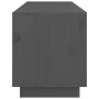 TV-Schrank aus massivem Kiefernholz, grau, 105 x 34 x 40 cm von vidaXL, TV-Möbel - Ref: Foro24-818222, Preis: 84,70 €, Rabatt: %