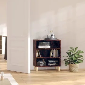 Smoked oak chipboard sideboard 57x35x70 cm by vidaXL, Sideboards - Ref: Foro24-813188, Price: 41,73 €, Discount: %