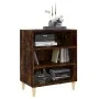 Sideboard aus Spanplatte aus geräucherter Eiche, 57 x 35 x 70 cm von vidaXL, Sideboards - Ref: Foro24-813188, Preis: 41,73 €,...