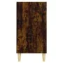Smoked oak chipboard sideboard 57x35x70 cm by vidaXL, Sideboards - Ref: Foro24-813188, Price: 41,73 €, Discount: %