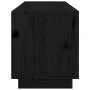 TV-Ständer aus massivem Kiefernholz schwarz 105x34x40 cm von vidaXL, TV-Möbel - Ref: Foro24-818224, Preis: 73,83 €, Rabatt: %