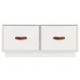 Mueble de TV de madera maciza de pino blanco 80x34x35 cm de vidaXL, Muebles TV - Ref: Foro24-818241, Precio: 84,48 €, Descuen...