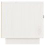 Massiver TV-Schrank aus weißem Kiefernholz, 80 x 34 x 35 cm von vidaXL, TV-Möbel - Ref: Foro24-818241, Preis: 88,08 €, Rabatt: %