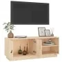 TV-Schrank aus massivem Kiefernholz, 105 x 34 x 40 cm von vidaXL, TV-Möbel - Ref: Foro24-818220, Preis: 89,54 €, Rabatt: %
