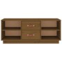 TV-Schrank aus massivem Kiefernholz, honigbraun, 100 x 34 x 40 cm von vidaXL, TV-Möbel - Ref: Foro24-818228, Preis: 85,22 €, ...