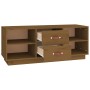 TV-Schrank aus massivem Kiefernholz, honigbraun, 100 x 34 x 40 cm von vidaXL, TV-Möbel - Ref: Foro24-818228, Preis: 85,22 €, ...
