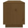 Solid pine wood TV cabinet honey brown 100x34x40 cm by vidaXL, TV Furniture - Ref: Foro24-818228, Price: 71,66 €, Discount: %