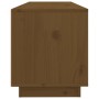 TV-Schrank aus massivem Kiefernholz, honigbraun, 100 x 34 x 40 cm von vidaXL, TV-Möbel - Ref: Foro24-818228, Preis: 85,22 €, ...