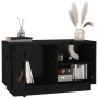 TV-Ständer aus massivem Kiefernholz 70x34x40 cm schwarz 70x34x40 cm von vidaXL, TV-Möbel - Ref: Foro24-818239, Preis: 54,06 €...
