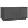 TV-Ständer aus massivem Kiefernholz grau 80x34x40 cm von vidaXL, TV-Möbel - Ref: Foro24-818232, Preis: 61,27 €, Rabatt: %