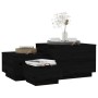 Storage boxes with lid 3 pcs solid black pine wood by vidaXL, Lockers and storage cabinets - Ref: Foro24-818249, Price: 99,80...
