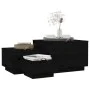 Storage boxes with lid 3 pcs solid black pine wood by vidaXL, Lockers and storage cabinets - Ref: Foro24-818249, Price: 99,80...