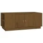 Mesa de centro madera maciza de pino marrón miel 100x50x41 cm de vidaXL, Mesas de centro - Ref: Foro24-818258, Precio: 145,32...