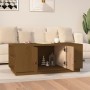 Solid pine honey brown coffee table 100x50x41 cm by vidaXL, Coffee table - Ref: Foro24-818258, Price: 147,68 €, Discount: %