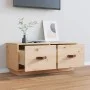 TV-Schrank aus massivem Kiefernholz, 80 x 34 x 35 cm von vidaXL, TV-Möbel - Ref: Foro24-818240, Preis: 61,59 €, Rabatt: %