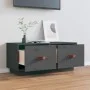 TV-Schrank aus massivem Kiefernholz, grau, 80 x 34 x 35 cm von vidaXL, TV-Möbel - Ref: Foro24-818242, Preis: 57,41 €, Rabatt: %