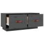 TV-Schrank aus massivem Kiefernholz, grau, 80 x 34 x 35 cm von vidaXL, TV-Möbel - Ref: Foro24-818242, Preis: 57,41 €, Rabatt: %