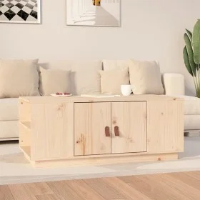 Couchtisch aus massivem Kiefernholz, 100 x 50 x 41 cm von vidaXL, Couchtisch - Ref: Foro24-818255, Preis: 99,28 €, Rabatt: %
