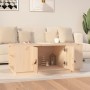 Couchtisch aus massivem Kiefernholz, 100 x 50 x 41 cm von vidaXL, Couchtisch - Ref: Foro24-818255, Preis: 100,48 €, Rabatt: %