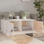 Weißer Couchtisch aus massivem Kiefernholz 80x50x35 cm von vidaXL, Couchtisch - Ref: Foro24-818251, Preis: 80,14 €, Rabatt: %