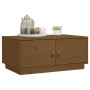Solid pine wood honey brown coffee table 80x50x35 cm by vidaXL, Coffee table - Ref: Foro24-818253, Price: 68,01 €, Discount: %