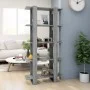 Estantería madera contrachapada gris Sonoma 80x30x160 cm de vidaXL, Librerías y estanterías - Ref: Foro24-813573, Precio: 64,...