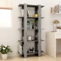 Estantería madera contrachapada gris Sonoma 80x30x160 cm de vidaXL, Librerías y estanterías - Ref: Foro24-813573, Precio: 64,...