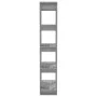 Estantería madera contrachapada gris Sonoma 80x30x160 cm de vidaXL, Librerías y estanterías - Ref: Foro24-813573, Precio: 64,...