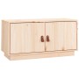 TV-Ständer aus massivem Kiefernholz 80x34x40 cm von vidaXL, TV-Möbel - Ref: Foro24-818230, Preis: 70,33 €, Rabatt: %