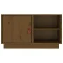 Honey brown solid pine wood TV cabinet 70x34x40 cm by vidaXL, TV Furniture - Ref: Foro24-818238, Price: 65,86 €, Discount: %