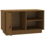 TV-Schrank aus massivem Kiefernholz, honigbraun, 70 x 34 x 40 cm von vidaXL, TV-Möbel - Ref: Foro24-818238, Preis: 66,72 €, R...