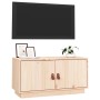 TV-Ständer aus massivem Kiefernholz 80x34x40 cm von vidaXL, TV-Möbel - Ref: Foro24-818230, Preis: 70,33 €, Rabatt: %