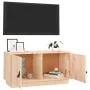 TV-Ständer aus massivem Kiefernholz 80x34x40 cm von vidaXL, TV-Möbel - Ref: Foro24-818230, Preis: 69,10 €, Rabatt: %