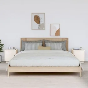 Bedside tables 2 pcs solid white pine wood 40x34x45 cm by vidaXL, Nightstands - Ref: Foro24-818278, Price: 67,48 €, Discount: %