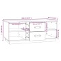 Solid pine wood coffee table 100x50x41 cm by vidaXL, Coffee table - Ref: Foro24-818270, Price: 93,39 €, Discount: %