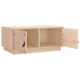 Couchtisch aus massivem Kiefernholz, 80 x 50 x 35 cm von vidaXL, Couchtisch - Ref: Foro24-818250, Preis: 67,69 €, Rabatt: %