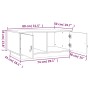 Couchtisch aus massivem Kiefernholz, 80 x 50 x 35 cm von vidaXL, Couchtisch - Ref: Foro24-818250, Preis: 67,69 €, Rabatt: %