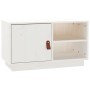 Massiver TV-Schrank aus weißem Kiefernholz, 70 x 34 x 40 cm von vidaXL, TV-Möbel - Ref: Foro24-818236, Preis: 65,91 €, Rabatt: %