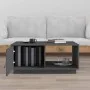 Solid gray pine wood coffee table 80x50x35.5 cm by vidaXL, Coffee table - Ref: Foro24-818262, Price: 60,20 €, Discount: %