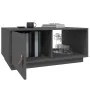 Solid gray pine wood coffee table 80x50x35.5 cm by vidaXL, Coffee table - Ref: Foro24-818262, Price: 60,20 €, Discount: %