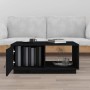 Solid black pine wood coffee table 80x50x35.5 cm by vidaXL, Coffee table - Ref: Foro24-818264, Price: 57,41 €, Discount: %